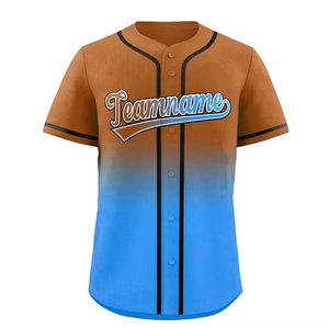 Maillots de baseball à sublimation vierge de bonne qualité, chemises respirantes à séchage rapide, maillot de baseball de l'équipe américaine personnalisée OEM - Product Image 3