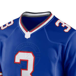 Camiseta de fútbol americano personalizable para hombre, tecnología de sublimación de manga corta transpirable de alta calidad, diseña tu propia camiseta - Product Image 5