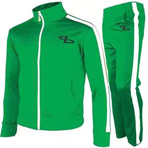 Vente en gros de logo personnalisé veste zippée ensemble de survêtement pour hommes avec panneaux latéraux | Survêtement coupe-vent en nylon vierge pour hommes - Product Image 5