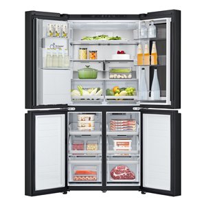 Refrigerador Multipuertas LG Instaview 83.5x73x178.7 cm Total No Frost Negro Acero Clase E con Asistente Digital - Product Image 1