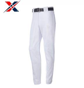 Pantalones para correr de poliéster y algodón personalizados a prueba de viento, transpirables, de secado rápido, protección UV, lona recta ecológica personalizada - Product Image 1