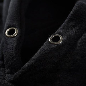 เสื้อฮู้ดปักลายสำหรับผู้ชาย, เสื้อฮู้ดผ้าฝ้ายผสม - Product Image 4