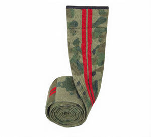 Bandages de genou en néoprène personnalisables, camouflage, respirants, antidérapants, support robuste pour l'entraînement - Product Image 5