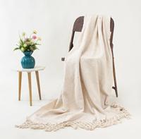 Couverture de luxe en coton flammé ultra douce de poids moyen, idéale pour toutes les saisons, couvertures les plus populaires pour l'extérieur et l'intérieur par ITHL