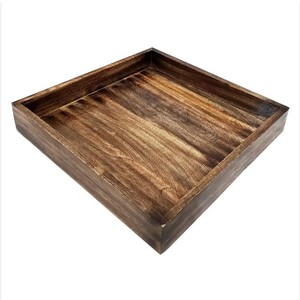 Diseño de granja artesanal navideño para una bandeja de desayuno versátil y decorativa - Product Image 2