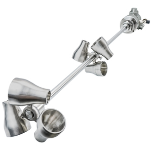 Mezclador agitador vertical de contenedor IBC de 1/3 HP OEM de alto rendimiento para mezcla química de detergente - Product Image 4