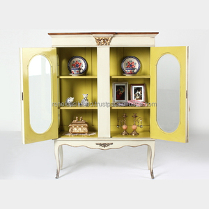 Serie de Armarios para Ropa 5003, Diseño Elegante con Puertas de Vidrio Transparente, Hechas de Madera de Caoba de Alta Calidad - Product Image 5