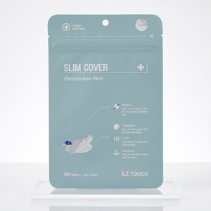 EZ Touch Slim Cover 12mm Patch anti-acné ultra-fin - Patch hydrocolloïde invisible ultra-mince - Fabriqué en Corée - Product Image 1