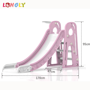 Indoor Fashion Baby`<strong>s</strong> PE Slide with <strong>Swing</strong> Small Plastic Toys Easy Installation - Product Image 6