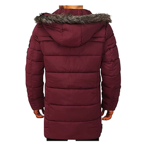 Parka impermeable con Cuello de piel y capucha para hombre, abrigo de invierno, nuevas Parkas de lana gruesa cálida para temporada de invierno, moda informal para hombre - Product Image 5