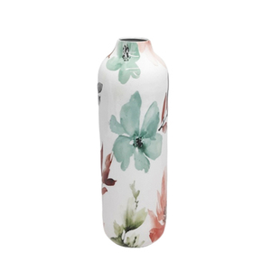 Vaisselle au design élégant Vase à fleurs en fer décoratif Finition en émail décalcomanie pour la décoration de la maison et du mariage Vase en métal - Product Image 2