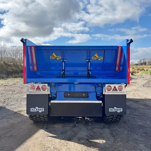Moteur et engrenage de 10 tonnes à tracteur unique pour une utilisation agricole Remorque à benne basculante pour une agriculture efficace - Product Image 3