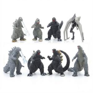 Set de 8 Figuras de Acción de <span class=keywords><strong>Godzilla</strong></span> de PVC a Escala 1/100, Temática de Películas <span class=keywords><strong>y</strong></span> TV, Modelo de Micropaisaje - Product Image 3