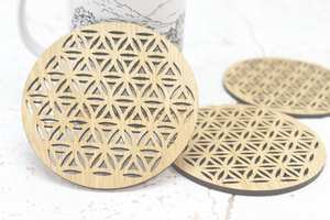 Posavasos con estilo de diseño Simple de forma Hexagonal para decoración de mesa con precio bajo Venta caliente de alta calidad - Product Image 2