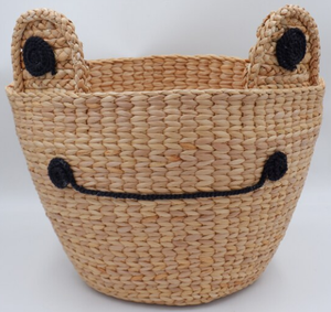 High Quality Eco-Friendly Handmade Seagrass Rattan Cat Shape Storage <b>Basket</b> for Children Toys Solution <b>Basket</b> - Product Image 3