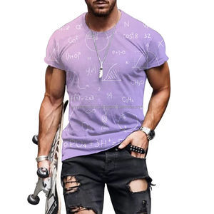 Nouveau T-Shirt Homme 100% Coton Imprimé Personnalisé Motif Solide 150 Gsm Décontracté Unisexe Commande Minimum 10 Pièces - Product Image 3