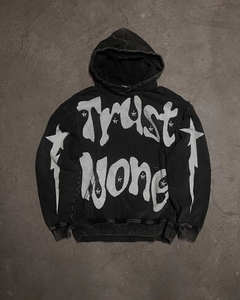 2025 Logo personnalisé surdimensionné lavé à l'acide sweats à capuche sérigraphie Vintage hommes 100% coton goutte épaule S-5XL tailles OEM Service - Product Image 2