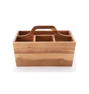 Caddy de madera de Mango con acabado personalizado, fabricante de servicio de madera con Mango de Metal, venta al por mayor, exportación, diseño personalizado - Product Image 4