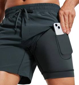 Pantalones cortos de gimnasio para hombre de talla grande personalizados, pantalones cortos informales con bolsillos, ropa deportiva de secado rápido, pantalones cortos para hombre - Product Image 5