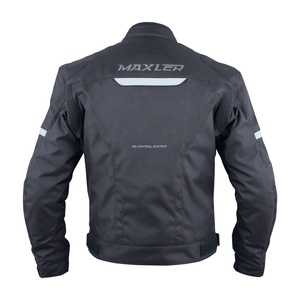 Blouson moto court et compact en textile, fabricant OEM, vêtements de moto personnalisés pour commandes en gros - Product Image 3
