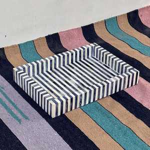 ถาดฝังกระดูกถาดเสิร์ฟเครื่องดื่มเย็นชากาแฟถาดเสิร์ฟเครื่องดื่มแฮนด์เมดสำหรับโรงแรมร้านอาหารห้องครัวที่บ้านทำจาก HWC - Product Image 1