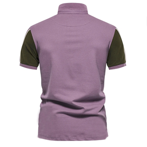 Camiseta de Hombre de Moda, Color Sólido, Diseño de Alta Calidad, Transpirable, de Secado Rápido, Manga Corta, Bordada, Verano 2025 - Product Image 6