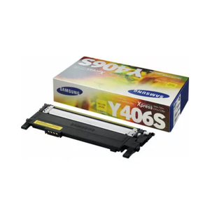 ตลับหมึกโทนเนอร์แท้สีเหลือง Samsung CLT-Y406S (SU462A)-ผงหมึกโทนเนอร์จากญี่ปุ่น ตลับหมึกโทนเนอร์สีที่ใช้ร่วมกับเครื่องพิมพ์ได้ - Product Image 1