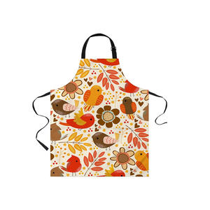 Nouvelle arrivée Design personnalisé coloré 100% pur coton tablier de cuisine au prix de gros - Product Image 4