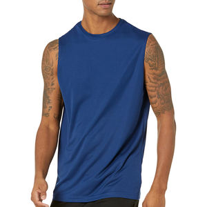 Personalized High Quality Professional <b>manufacturer</b> Custom Embroidered Tank Top your own desired Print Logo Tank Top - Product Image 4