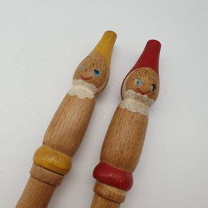 Ensemble de couverts en bois léger, bords lisses, ustensiles en bois naturel pour les repas quotidiens et les pique-niques - Product Image 2