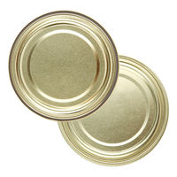 Couvercle inférieur OEM en fer blanc, étain EOE pour poudre nutritive, or 502 #