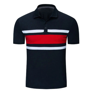 T-shirt polo en tissu confortable entièrement sur mesure T-shirt polo au design unique pour hommes en couleur unie grande taille hommes 2023 personnalisé - Product Image 5