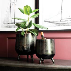 Jardinière d'intérieur en bronze pour décoration de jardin Décoration d'intérieur Vase de sol Décorations de mariage Salon 2023 - Product Image 2