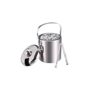 Cubo de hielo de acero inoxidable de 2l al por mayor para champán, cerveza, fiesta y boda, accesorios de bar con logotipo personalizado - Product Image 4