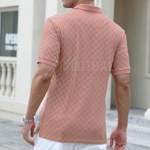 Camisetas de polo duraderas para hombre, camisetas de polo de diseño elegante de material de algodón ligero, ideales para el verano - Product Image 4