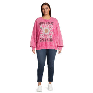 Nueva moda lavada mujeres niñas sudadera bolsillos manga larga Casual algodón polar cuello redondo suelta cárdigan sudaderas - Product Image 5