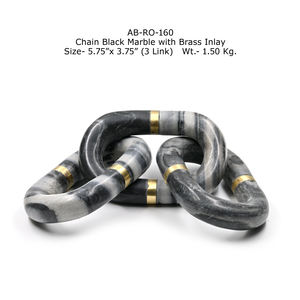 2023 Produit de vente chaud Noeud en forme d'infini en marbre blanc pour la décoration de la maison pour ce Noël et le nouvel an - Product Image 2