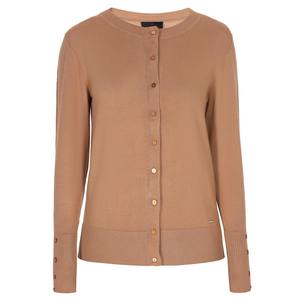 New Arrival <b>Women's</b> Casual Crew Neck Flat Knit <b>Long</b> Sleeve Thin Anti-Pilling Breathable Solid Color High Quality Cotton/Nylon - Product Image 1