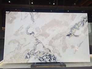 Losas de Mármol Blanco Arcoíris Picasso de Tamaño Personalizado, Mármol Blanco Arcoíris Picasso de Alta Calidad - Product Image 2