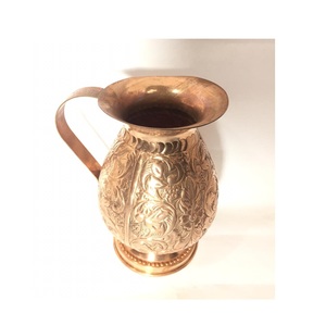 Jarra de agua Cooper para uso de fiesta para Hotel, tamaño y forma personalizados, jarra de cobre sostenible para beber, jarra para vajilla de comedor - Product Image 2