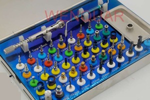 ชุดรากฟันเทียมอเนกประสงค์พร้อมดอกสว่านทรงกรวยอัดด้วยตนเอง50ชิ้นตัวขยายกระดูกทำจากสแตนเลส - Product Image 6