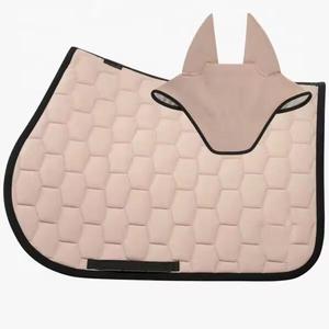 Meilleur prix du fabricant Tissu satiné Équestre Équitation Saut Tapis de selle Toutes les tailles et couleurs disponibles - Product Image 5