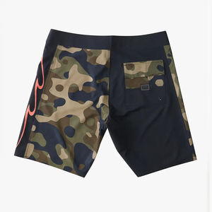 Short de gymnastique respirant pour hommes Australian Footy Style solide Pantalon court décontracté en tissu vieilli Vente en gros - Product Image 2