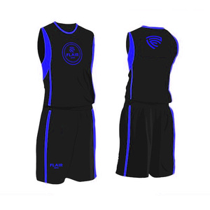 Ensemble de maillots de basket-ball de haute qualité pour hommes impression numérique personnalisable chemise de sport respirante hauts shorts grande taille - Product Image 2