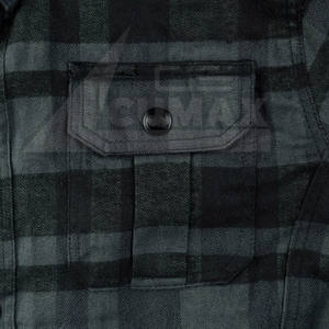 Camisas de franela para hombre de alta calidad de tela de algodón duradero proveedor OEM ODM camisas a cuadros al por mayor - Product Image 5