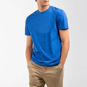 Camisetas de Hombre de Moda Personalizadas al por Mayor de Alta Calidad, Camisetas Extra Grandes Lisas para Hombre, Servicio OEM - Product Image 4