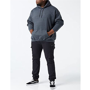 Nueva llegada de alta calidad personalizado pulóver con capucha invierno algodón polar sudadera de gran tamaño ropa de calle OEM bordado al por mayor - Product Image 4