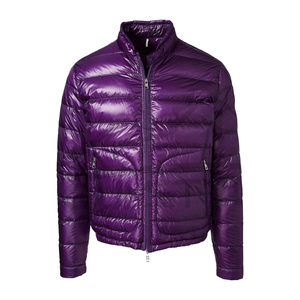 Men's Casual Canvas Bomber Jacket <b>Spandex</b> Stretch Winter Stand Collar Zipper Closure Character Pattern <b>Yarn</b> Dyed Front Logo - Product Image 1