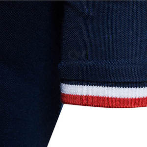 Camiseta Cómoda para Hombre de Secado Rápido con Cuello Camisero, Corte Regular, Colores Personalizables, Logotipo, Mezcla de Algodón/Poliéster CABRA WEAR - Product Image 4