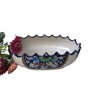 ชามเซรามิกสีฟ้าแบบพรีเมี่ยมถ้วยเซรามิคสำหรับเสริฟสีฟ้าเครื่องปั้นดินเผาเคลือบเงาสีฟ้าชามเซรามิคขนาดผสมทั้งหมด - Product Image 5